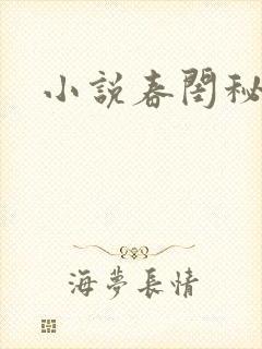 小说春闺秘史