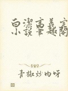白洁高义完整版小说笔趣阁在线阅读