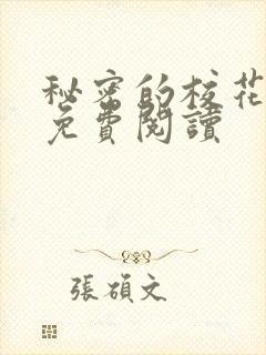 秘密的校花小说免费阅读封面