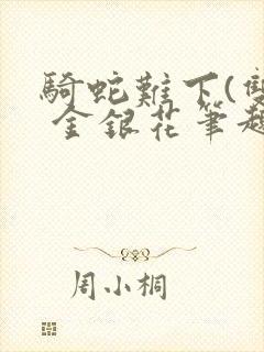 骑蛇难下(双) 金银花笔趣阁封面