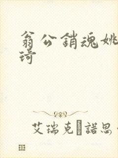 翁公销魂姚瑶琦琦