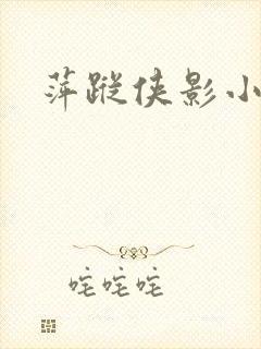萍踪侠影小说