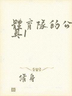体育队的公用玩具1