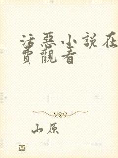 活恶小说在线免费观看封面