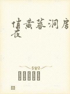 俏黄蓉洞房花烛夜封面
