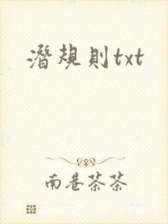 潜规则txt