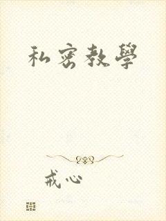 私密教学