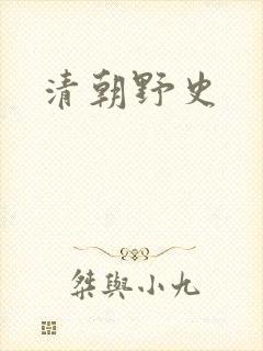 清朝野史