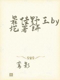 最佳野王by一坨薯饼