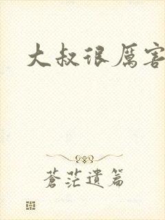大叔很厉害封面