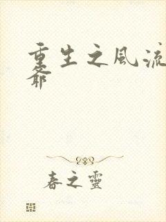 重生之风流小王爷封面