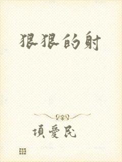 狠狠的射