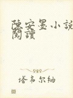 陈安墨小说免费阅读