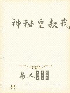 神秘皇叔我要了封面
