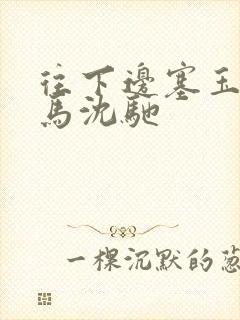 往下边塞玉器骑马沈驰