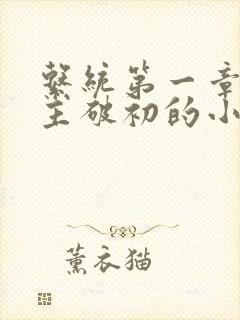 系统第一章给宿主破初的小说