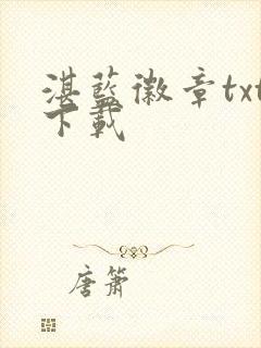 湛蓝徽章txt下载封面