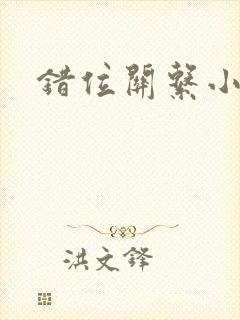 错位关系小说