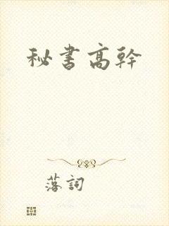 秘书高干