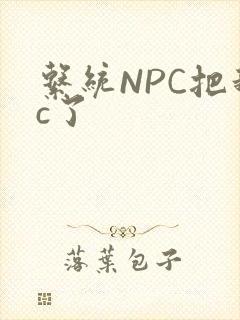 系统NPC把我c了封面