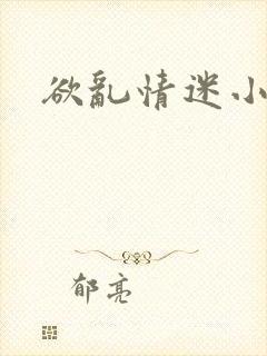 欲乱情迷小说