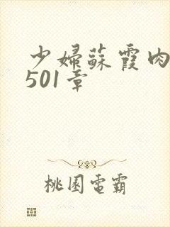 少妇苏霞肉欲第501章