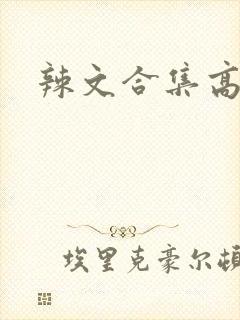 辣文合集高h