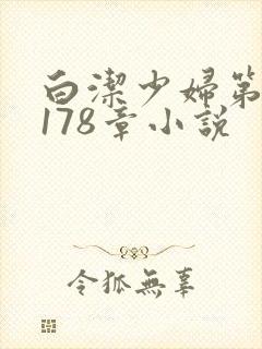 白洁少妇第1一178章小说