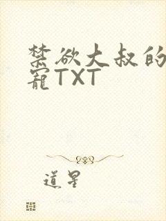 禁欲大叔的心尖宠TXT封面
