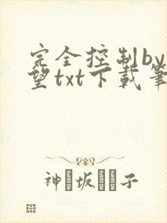 完全控制by天望txt下载笔趣阁