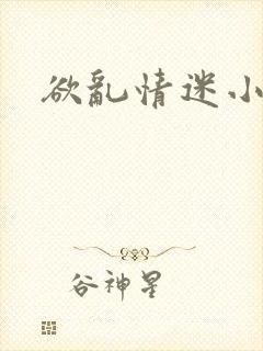 欲乱情迷小说