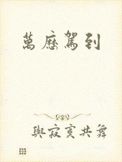 万历驾到封面
