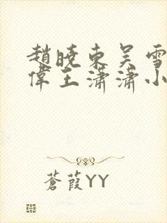 赵晓东吴雪晴郑伟王潇潇小说