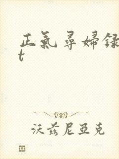 正气寻妇录txt