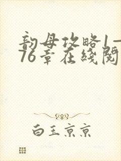 韵母攻略1—176章在线阅读
