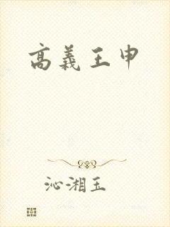 高义王申封面