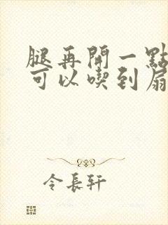 腿再开一点我就可以吃到扇贝了