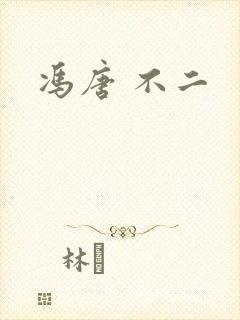 冯唐 不二