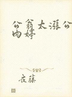 公翁太涨公欲息肉婷