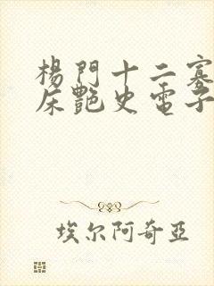 杨门十二寡妇肉床艳史电子书