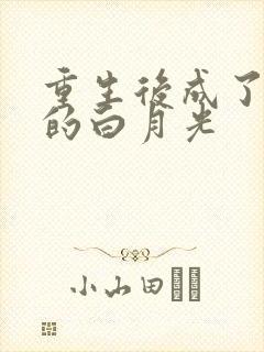 重生后成了皇帝的白月光