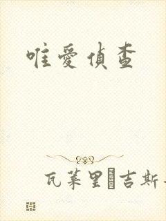 唯爱侦查