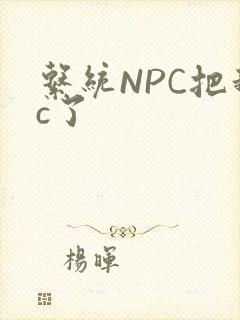 系统NPC把我c了