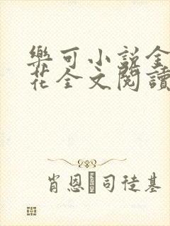 乐可小说金露银花全文阅读