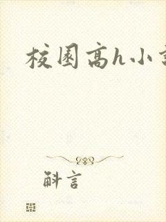 校园高h小说封面