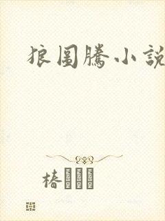 狼图腾小说