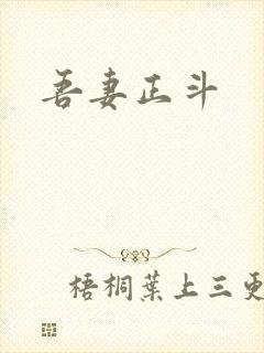吾妻正斗封面
