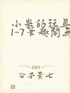 小米的玩具日记1-7笔趣阁无广告