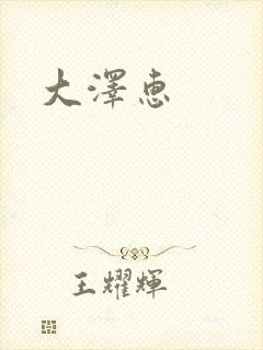 大泽惠