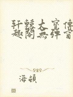 轩辕大宝传奇笔趣阁无弹窗